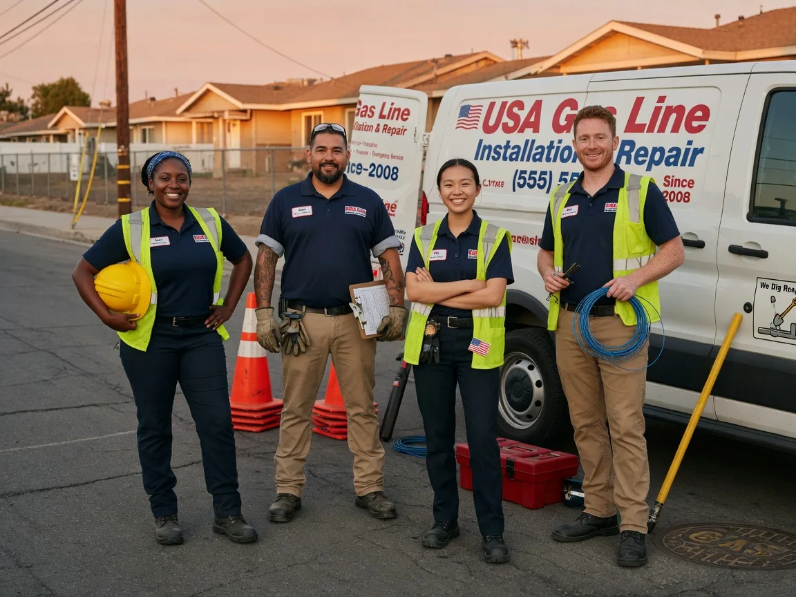 Gas Line Installation company in Verbena, AL